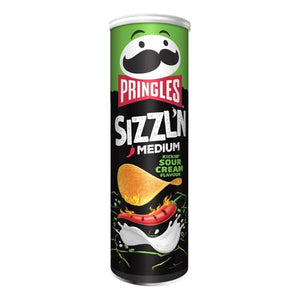Pringles Sizzl'n Kickin Sour Cream 180g