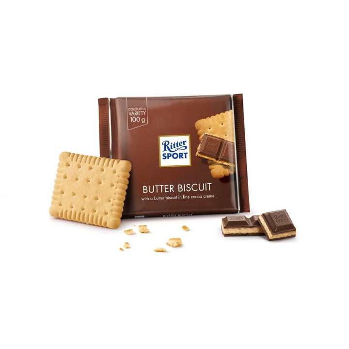 Ritter Sport Butter Biscuit 100g Ritter Sport - Butikkom