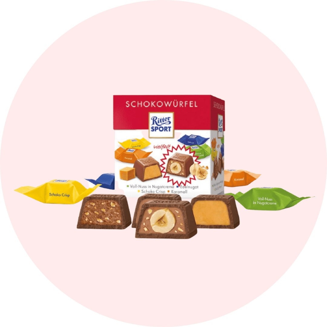 Ritter Sport Chokladkuber 222g Ritter Sport - Butikkom