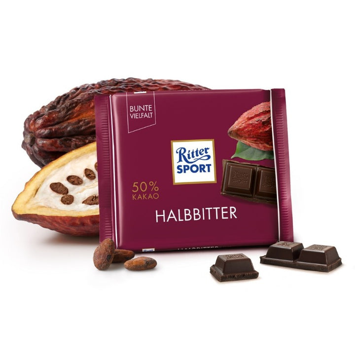 Ritter Sport Dark chocolate 100g Ritter Sport - Butikkom