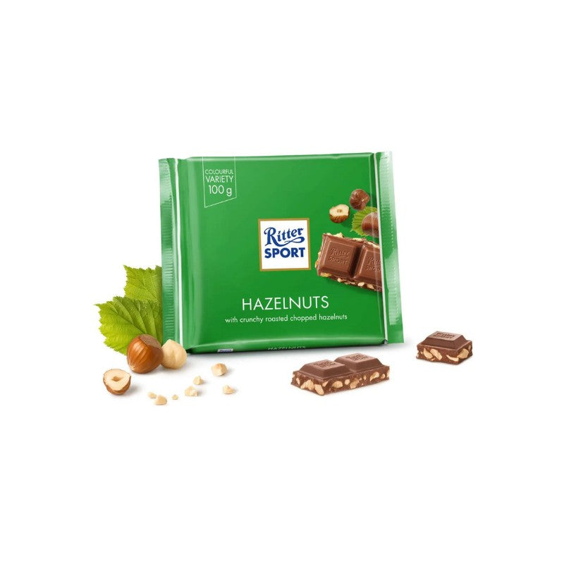 Ritter Sport Hasselnötter 100g Ritter Sport - Butikkom