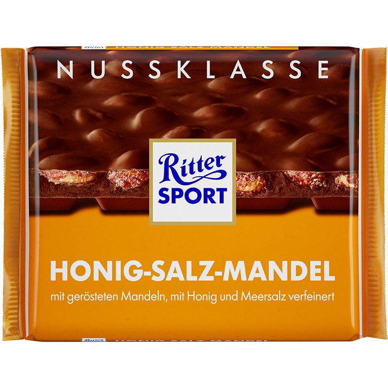 Ritter Sport Honey Salt Almonds 100g Ritter Sport - Butikkom