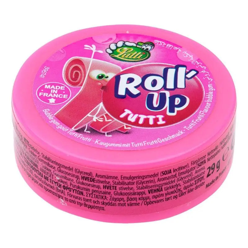 Roll-Up Tutti Frutti Tuggummi Lutti - Butikkom