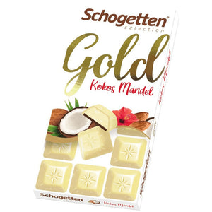 Schogetten Selection Gold Coconut Almond 100g