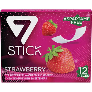 Sugar-free chewing gum Strawberry 33g