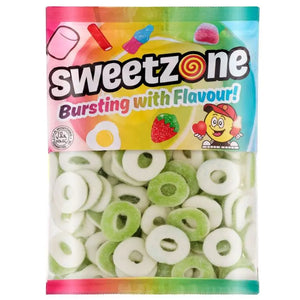 Sour Apple Rings 1kg Sweetzone - Butikkom