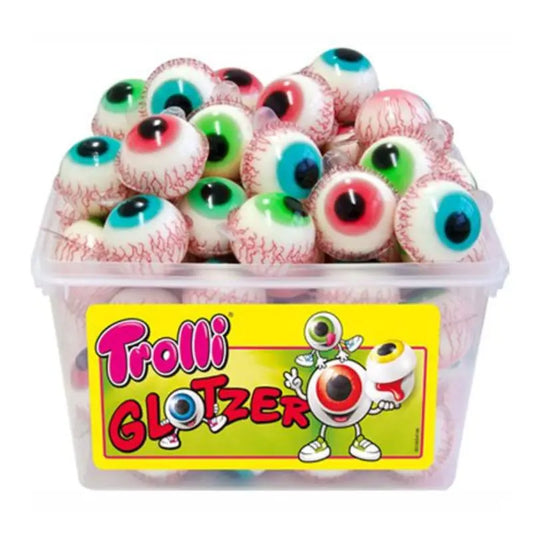 Trolli Glotzer Eyeballs 19g x 1st Pringles - Butikkom