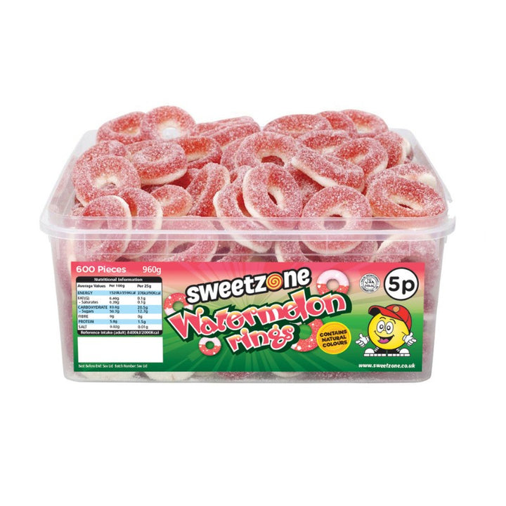 Watermelon Rings 900g Sweetzone - Butikkom